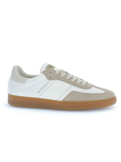 SWING COURT WOOLRICH FOOTWEAR | WFM251.020.2140BEIGE-BIANCO